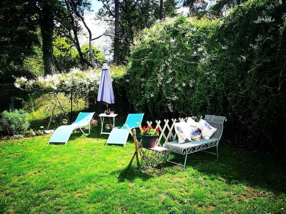 Le Studio Charmant A 20Min De Paris Villennes-sur-Seine Eksteriør billede